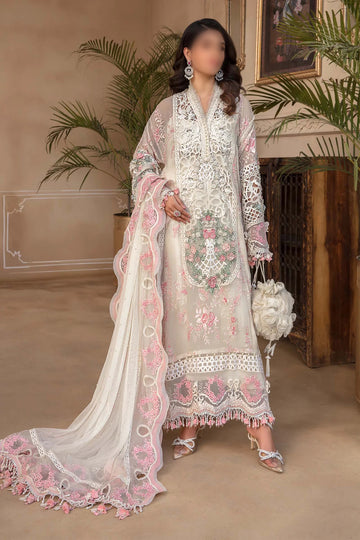 Maria B Chiffon luxury Partywear Dress | Kss-098