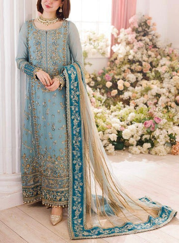 Charizma Luxury Chiffon PartyWear Dress By Khansa Arts | 5313