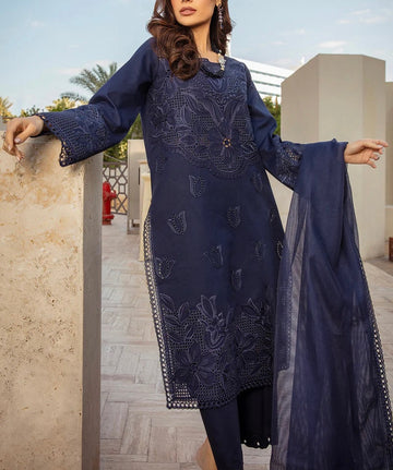 Rang Rasia Luxury Lawn ChickenKari Party Wear Dress |5295