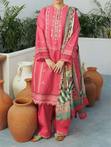 Zara Shah Jahan Lawn Formal Wear Dress | Kssl-233