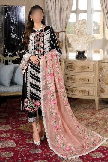 Crimson Summer Lawn Partywear Dress | Kssl-172