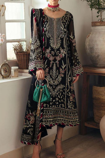 Gulaal Chiffon PartyWear Dress | Kss-230
