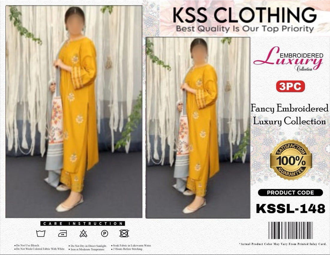 Kss Clothing Lawn Luxury Party Wear Dress | Kssl-148