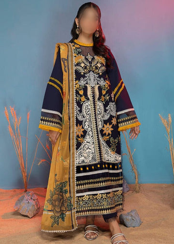 Kss Clothing Lawn Luxury Party Wear Dress | Kssl-207