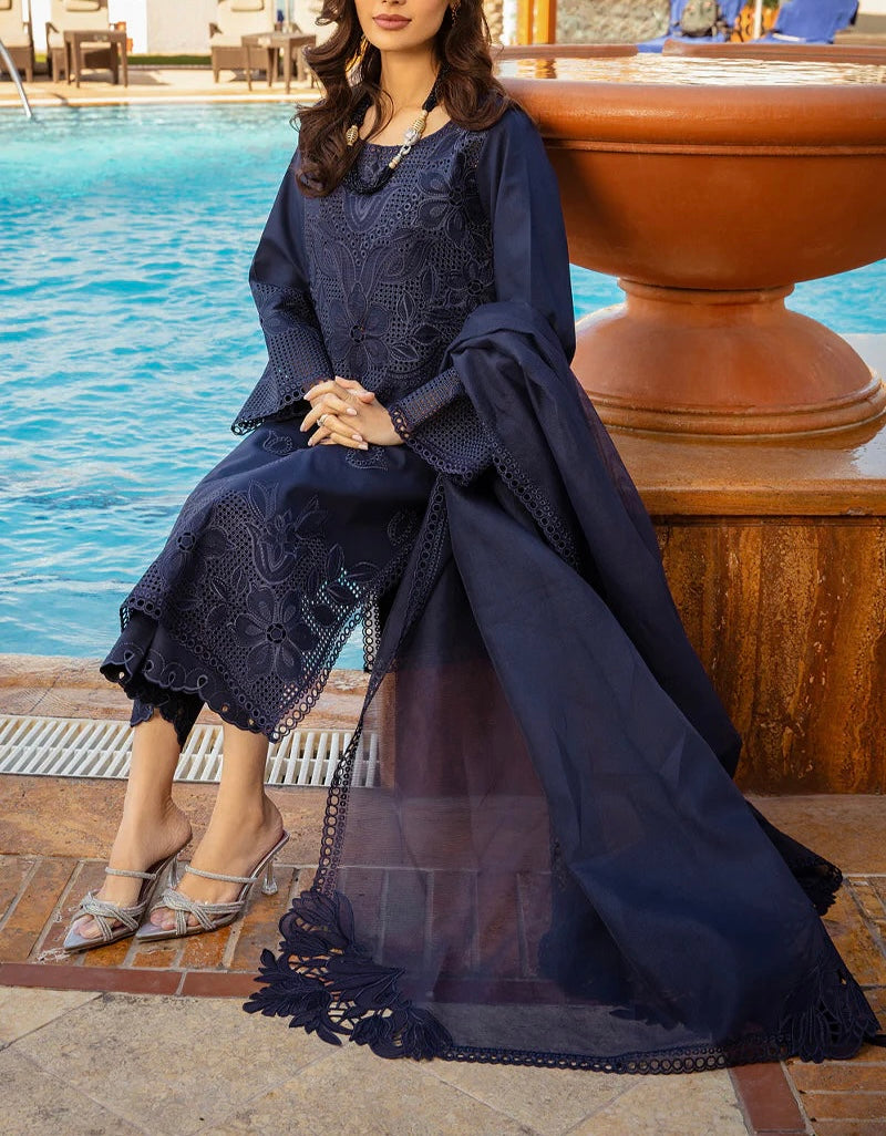 Rang Rasia Luxury Lawn ChickenKari Party Wear Dress |5295
