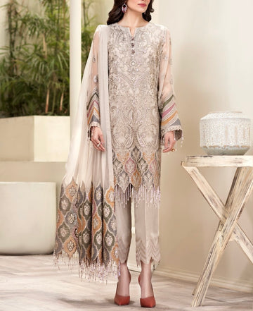 Jazmin Chiffon Party Wear Dress |Kss-065
