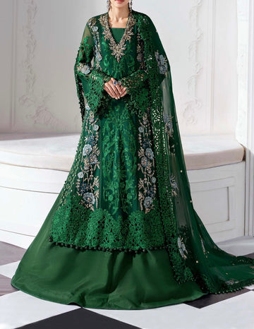 Maria B Luxury Chiffon Party Wear Dress | 5289