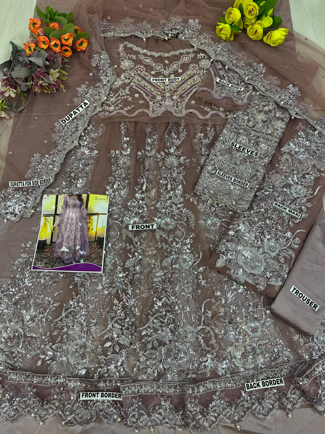 Imrozia Net Luxury Bridal Wear Maxi | 5292