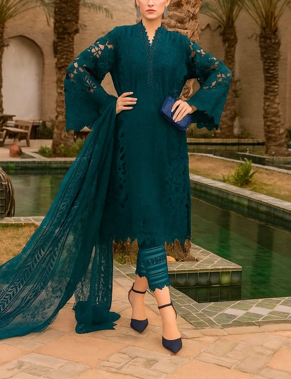 Marib B lawn Chicken Kari PartyWear Dress |5303