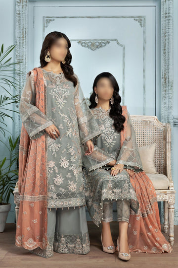 Alizeh Fashion Mah-e-Ru Unstitched Formal 3PC Suit | Kss-197