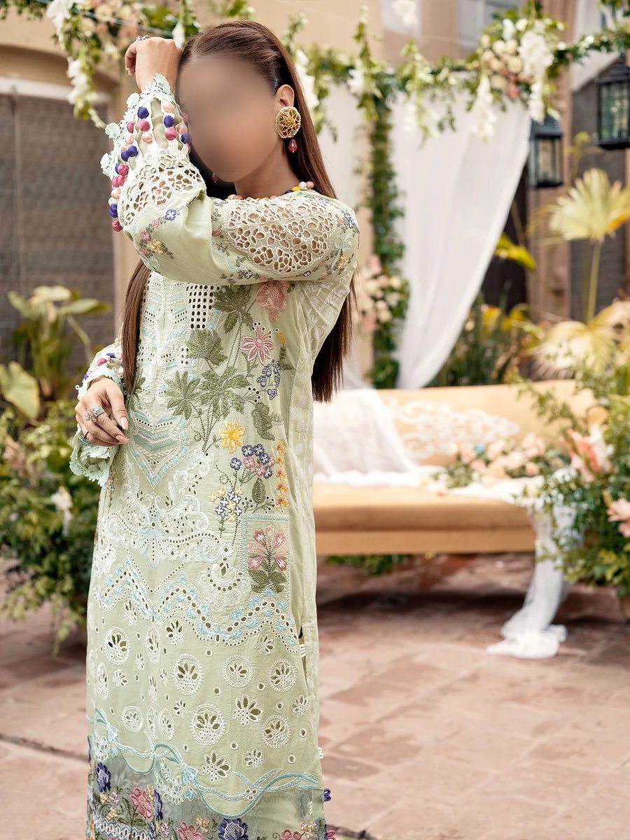 Maryam Hussain Lawn Chicken Kari Party Wear Dress | Kssl-144