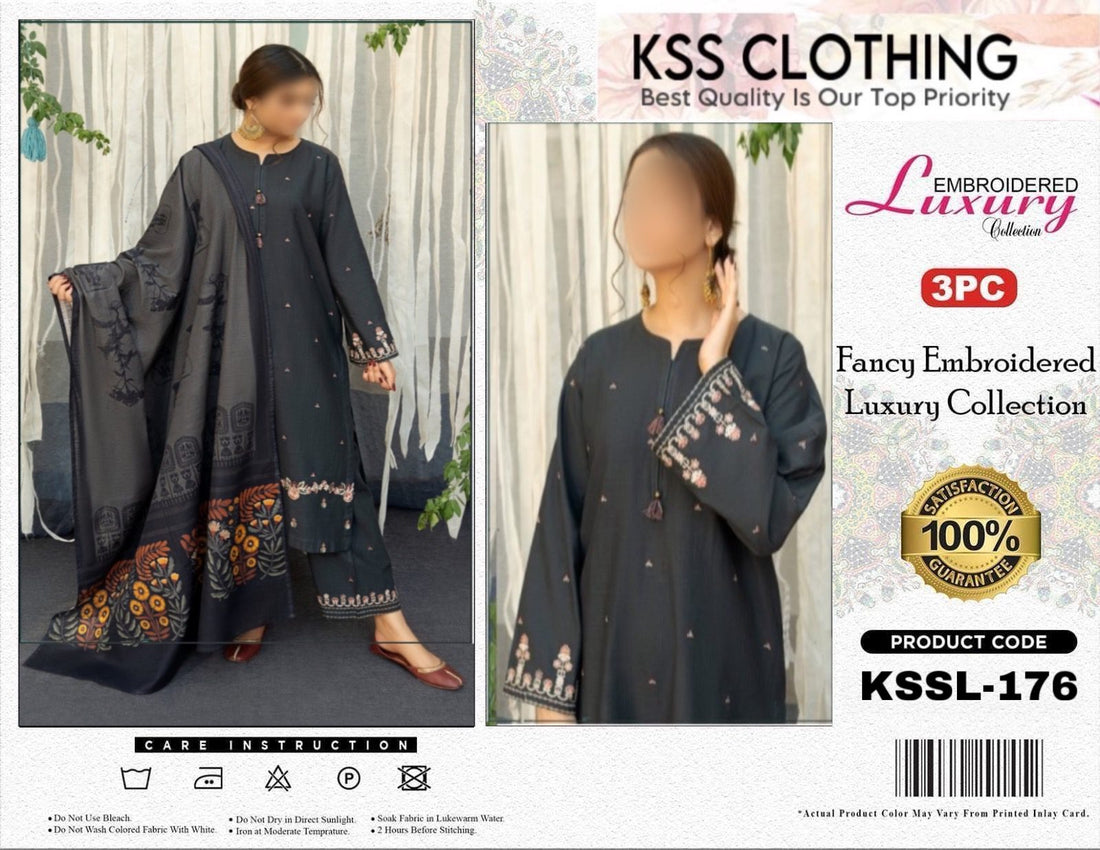 Kss Clothing Lawn Luxury Party Wear Dress | Kssl-176